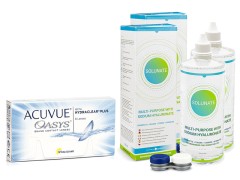 Acuvue Oasys (6 lenti) + 2 x Solunate Multi-Purpose 400 ml con portalenti