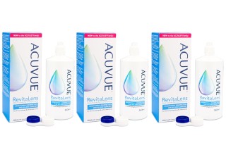 Acuvue RevitaLens 3 x 360 ml con portalenti