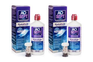 AOSEPT PLUS con Hydraglyde 2 x 360 ml con portalenti