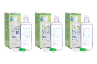 Biotrue Multi-Purpose 3 x 300 ml con portalenti