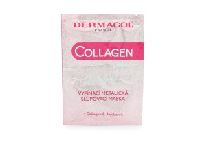 Maschera lifting peel-off metallizzata Dermacol Collagen+