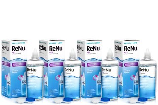 ReNu MPS Sensitive Eyes 4 x 360 ml con portalenti