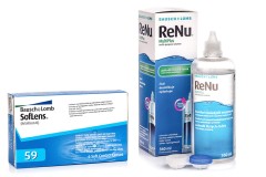 SofLens 59 (6 lenti) + ReNu MultiPlus 360 ml con portalenti